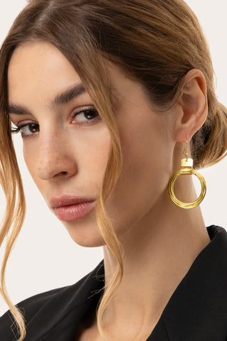 ORECCHINI HOOPS MULTIFILI