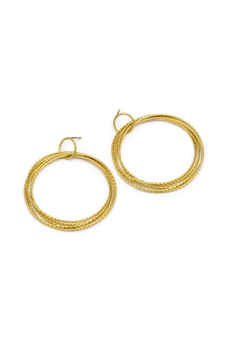 ORECCHINI MAXI CERCHI MULTIFILI