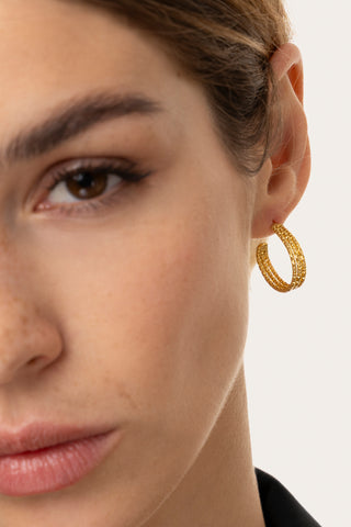 ORECCHINI C HOOP DESIGN