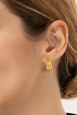 ORECCHINI C HOOP BOLD