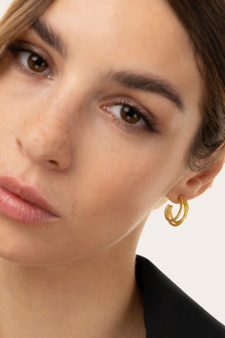 ORECCHINI C HOOP BOLD