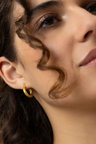 ORECCHINI DESIGN INTRECCIO