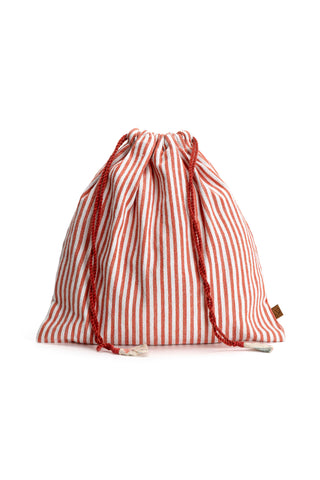 SACCA GRANDE RIGHE CORALLO