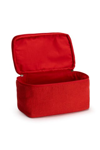 NECESSAIRE CON MANICO ROSSO
