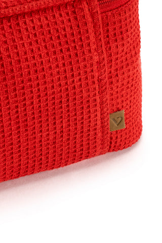 NECESSAIRE CON MANICO ROSSO