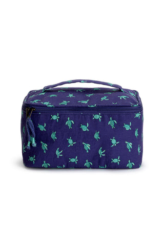 NECESSAIRE CON MANICO TARTARUGHE
