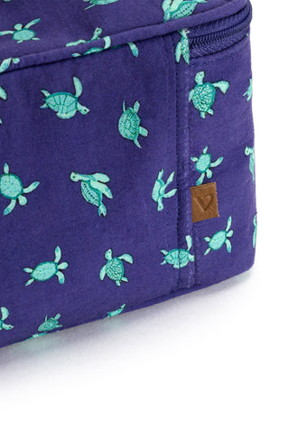 NECESSAIRE CON MANICO TARTARUGHE