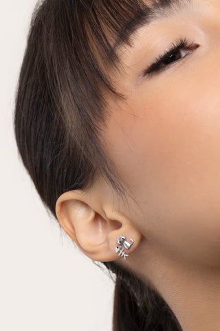 ORECCHINI LISCA / GATTO