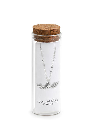 COLLANA YOUR LOVE GIVES ME WINGS