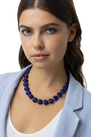 COLLAR CON CORAZONES DE CRISTAL