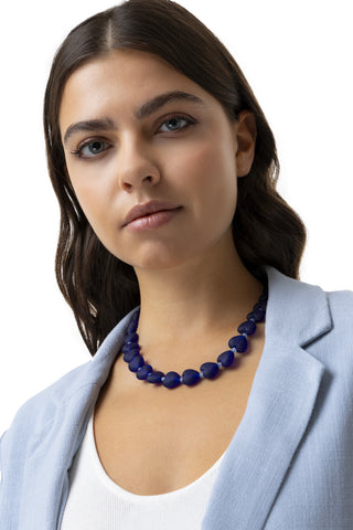 COLLAR CON CORAZONES DE CRISTAL