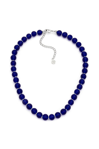 COLLANA SFERE VETRO