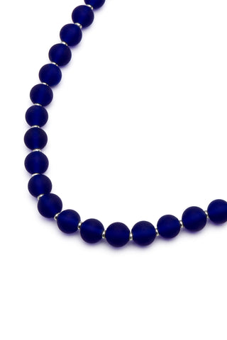 COLLANA SFERE VETRO