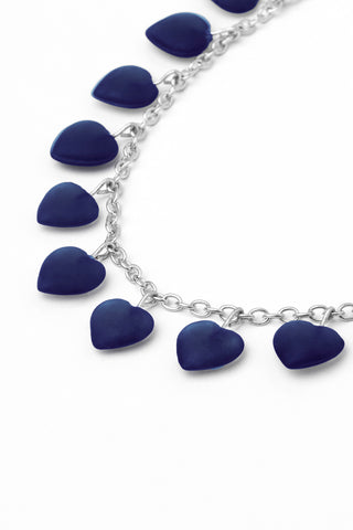 COLLANA CUORI PENDENTI