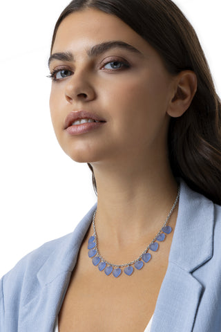 COLLANA CUORI PENDENTI