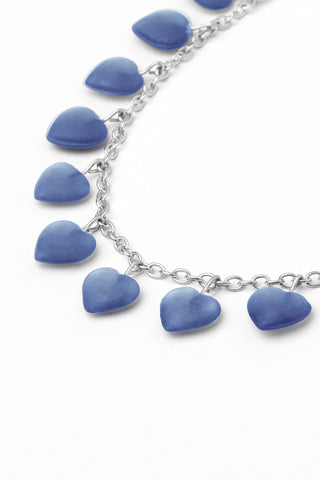 COLLANA CUORI PENDENTI