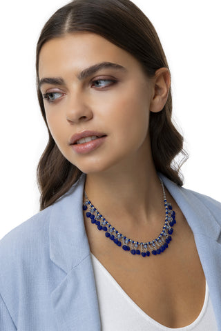 COLLANA PENDENTI MIX VETRO
