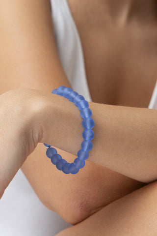 BRACCIALE ELASTICO SFERE VETRO