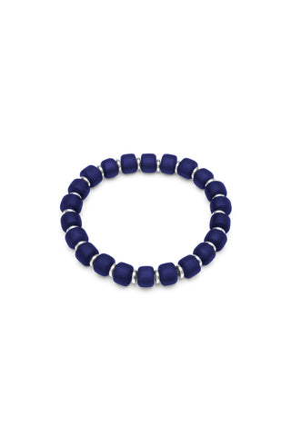 BRACCIALE ELASTICO CILINDRI VETRO