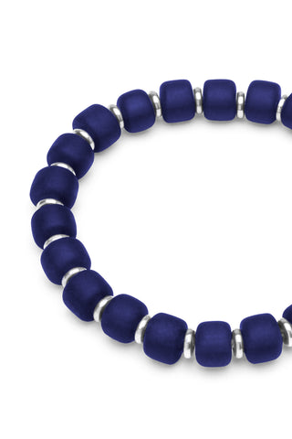 BRACCIALE ELASTICO CILINDRI VETRO