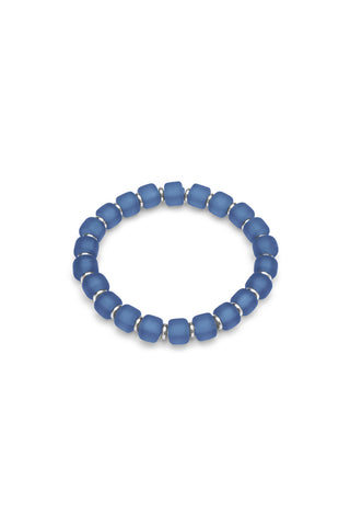 BRACCIALE ELASTICO CILINDRI VETRO