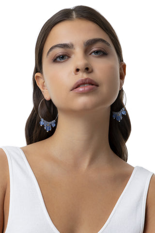 ORECCHINI CERCHI PENDENTI MIX