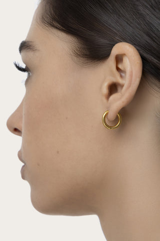 ORECCHINI HOOPS SERPENTE PICCOLI