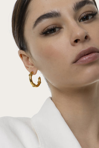 ORECCHINI C HOOP TUBOLARI