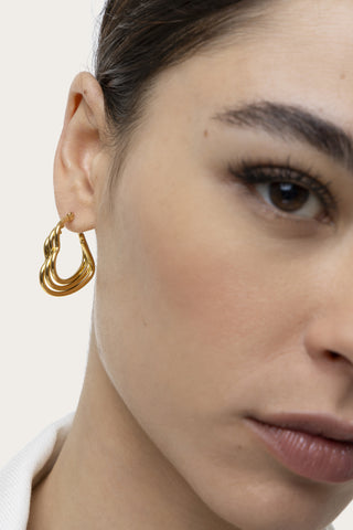 ORECCHINI CUORI INTRECCIATI