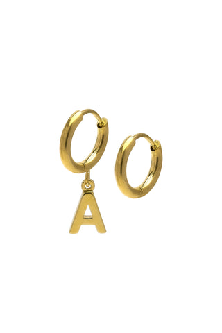 ORECCHINI LETTERA A