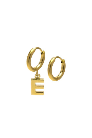 ORECCHINI LETTERA