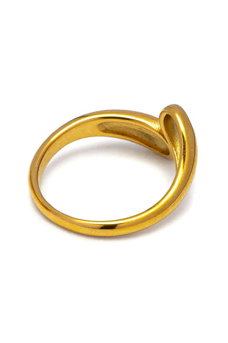 ANELLO 2 GOCCE TWIST