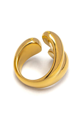 ANELLO BOMBATO 3 GOCCE