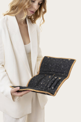 SACCHETTO PORTAGIOIELLI NERO