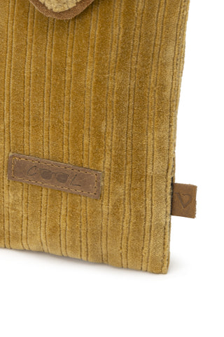 CUSTODIA OCCHIALI OCRA