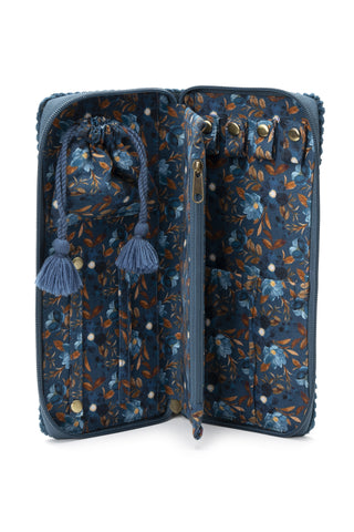 SACCHETTO PORTAGIOIELLI TEAL