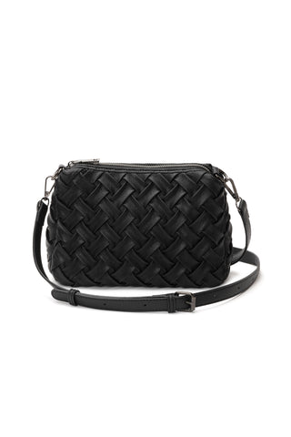 POCHETTE WEAVED NERA