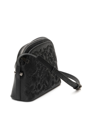 BORSA BOWLING FIORI NERA