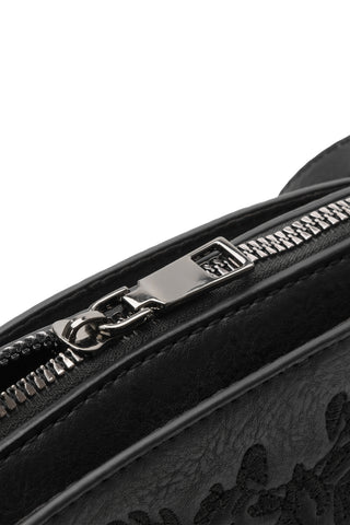 BORSA BOWLING FIORI NERA