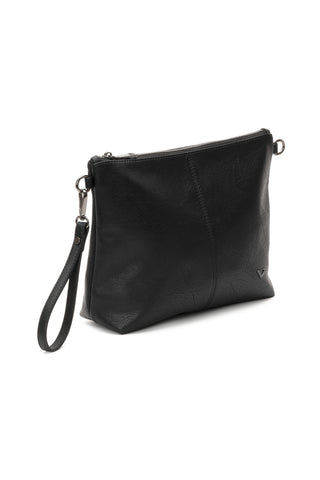 POCHETTE MORBIDA NERA