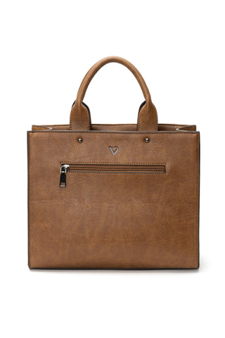 BORSA MAXI TOTE COGNAC