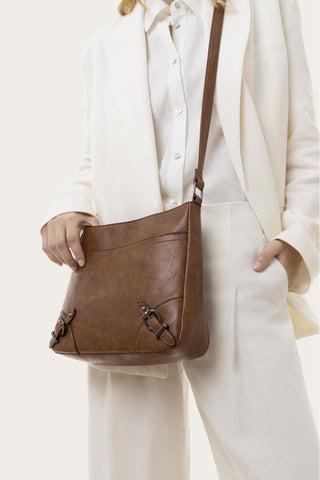 CROSSBODY BAG MARRONE