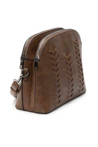 SMALL BOWLING BAG MARRONE