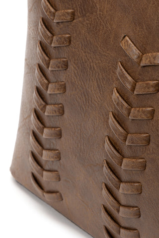 SMALL BOWLING BAG MARRONE