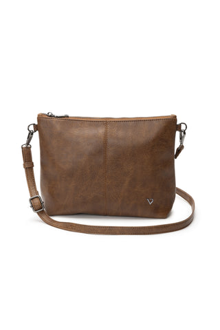 POCHETTE MORBIDA MARRONE