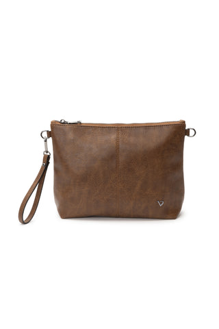 POCHETTE MORBIDA MARRONE