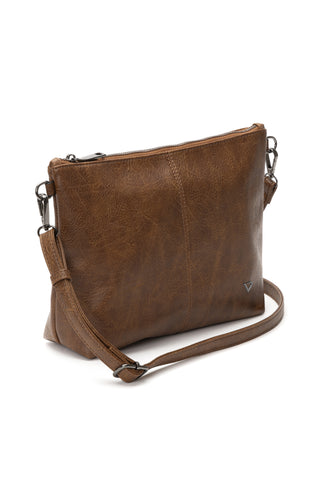 POCHETTE MORBIDA MARRONE