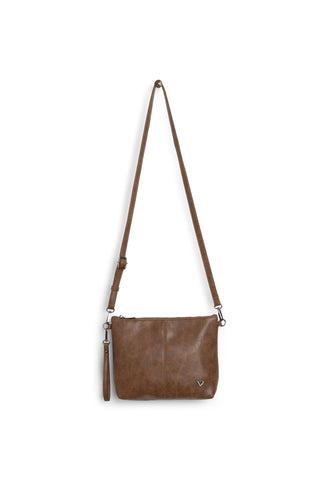 POCHETTE MORBIDA MARRONE