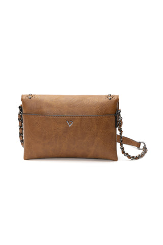 FLAP BAG MARRONE