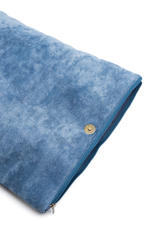 MAXI BLUE CLUTCH BAG